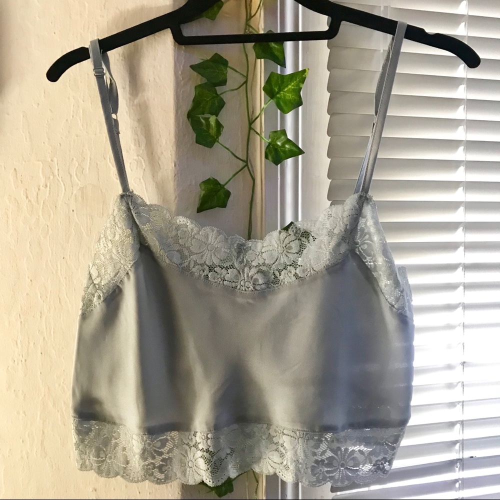 Baby Blue Crop Top